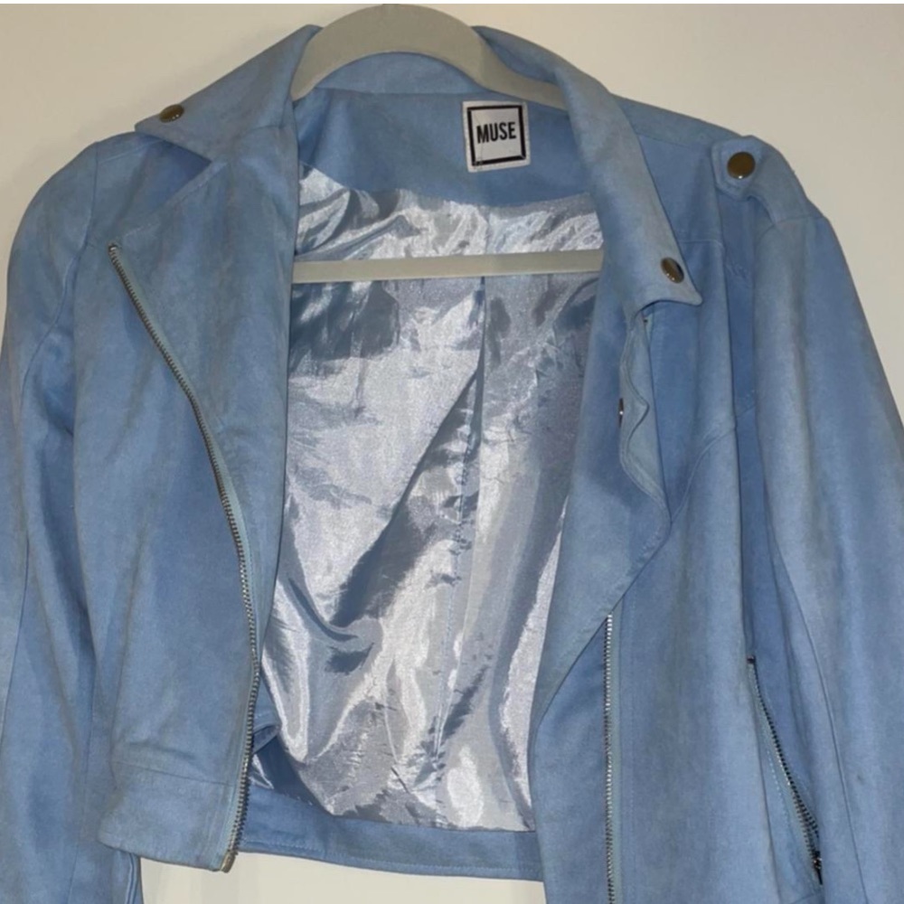 Blue Velvet Jacket